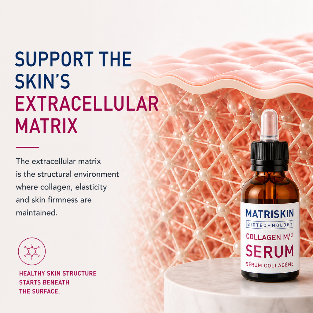 collagen serum supporting skin's matrix
