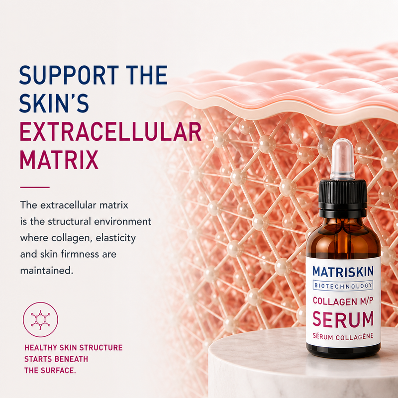 collagen serum supporting skin's matrix
