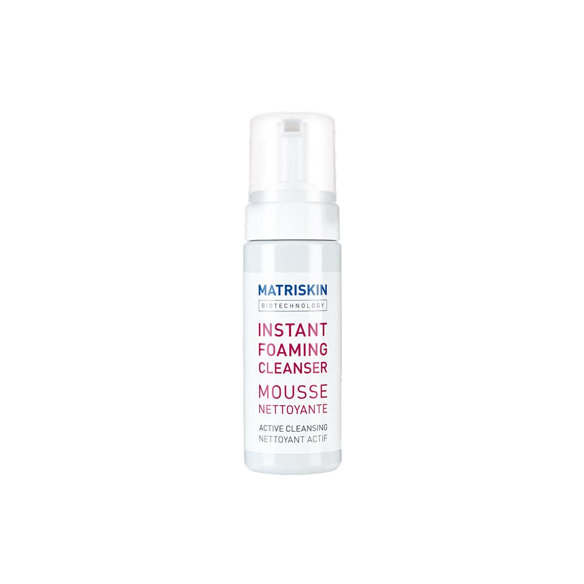 Matriskin Instant Foaming Cleanser soap-free plant-based purifying formula
