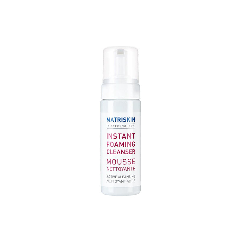 Matriskin Instant Foaming Cleanser soap-free plant-based purifying formula
