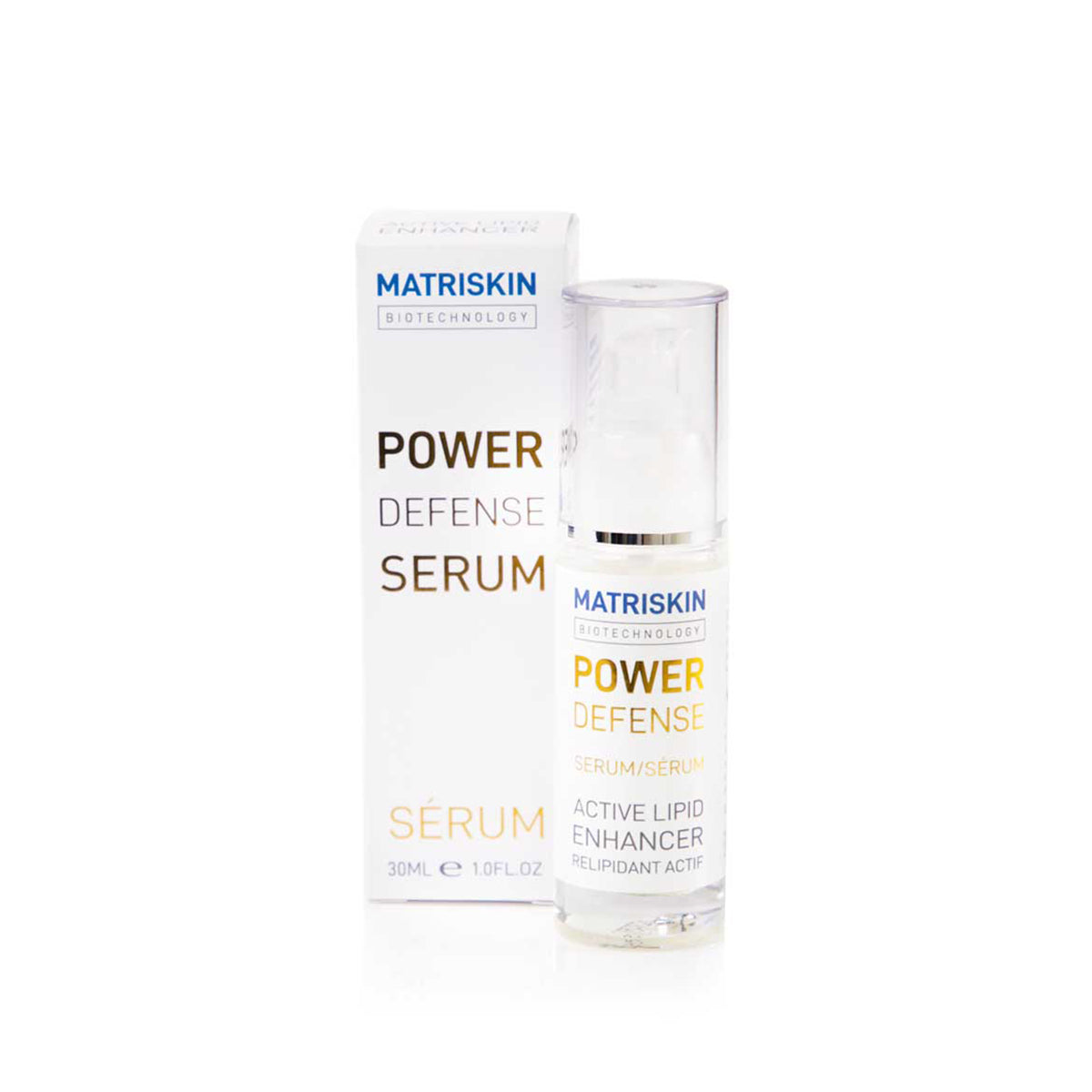 matriskin power defense serum Anti-Pollution Shield with advanced peptides